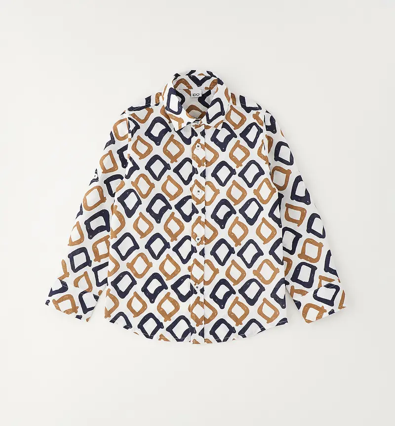 camicia bimbo fantasia m/lunga