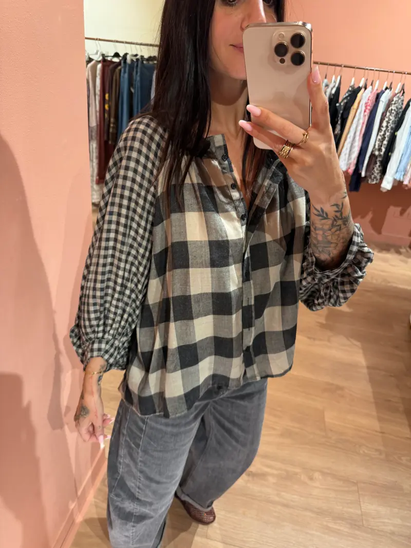 Camicia check mix
