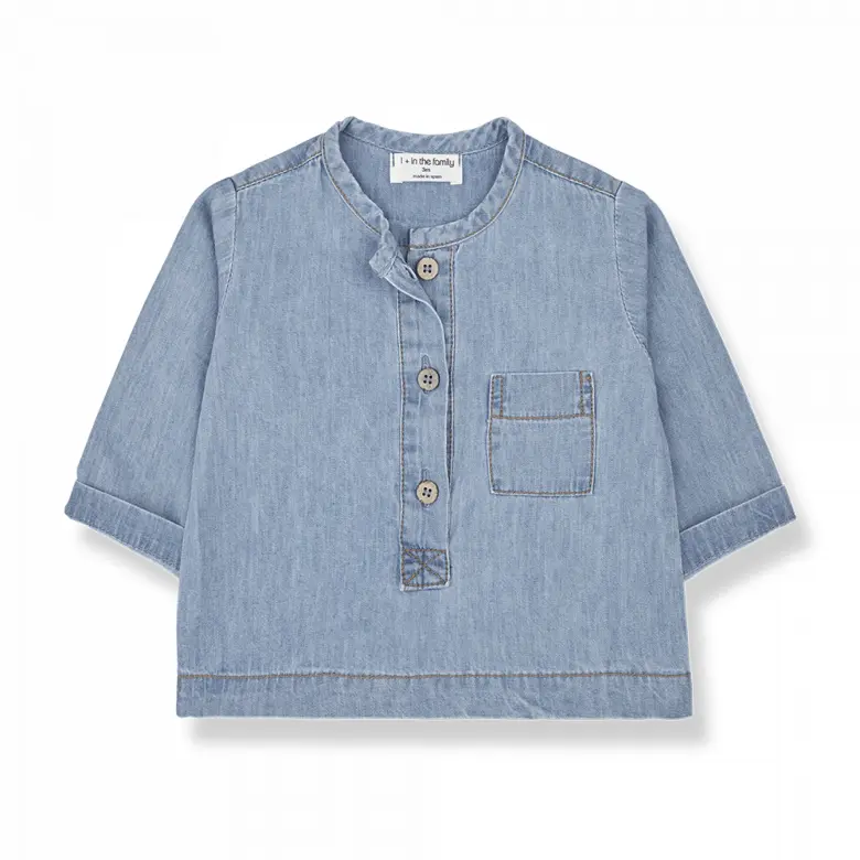 Camicia denim jeans | 1+ in the family