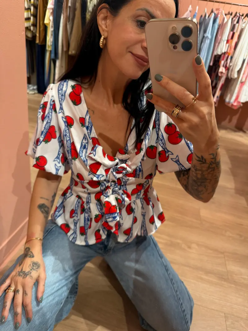 Camicia Mediterranean Mood bianco