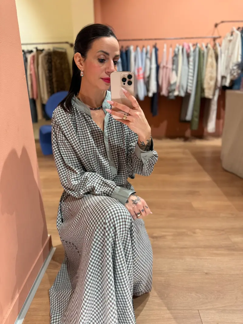 Camicia micro check