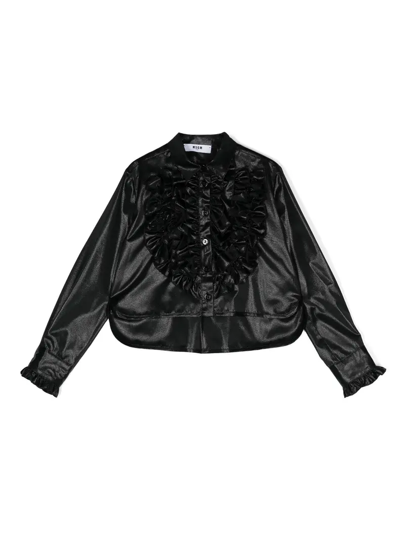 CAMICIA NERA MSGM