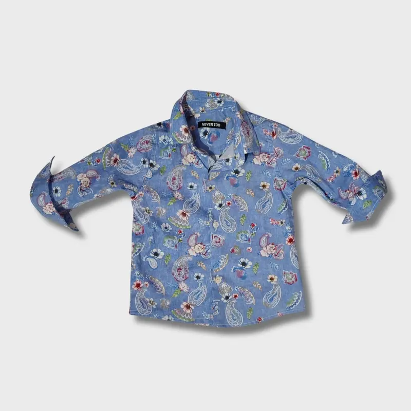 camicia stampata