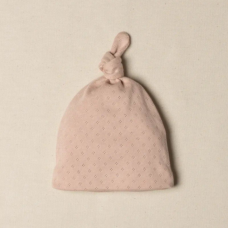 CAPPELLINO CON NODO POINTELLE - ROSE