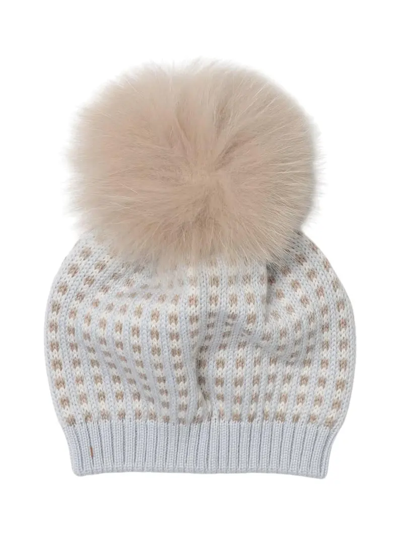Cappellino Marlù Couture con pompon