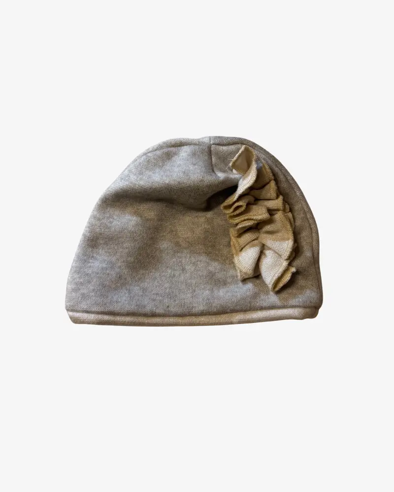 Cappello con rouches - 0/3M