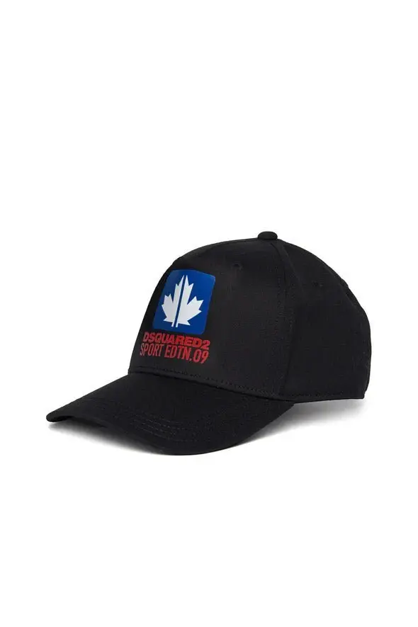CAPPELLO DA BASEBALL CON GRAFICA LEAF DSQUARED2