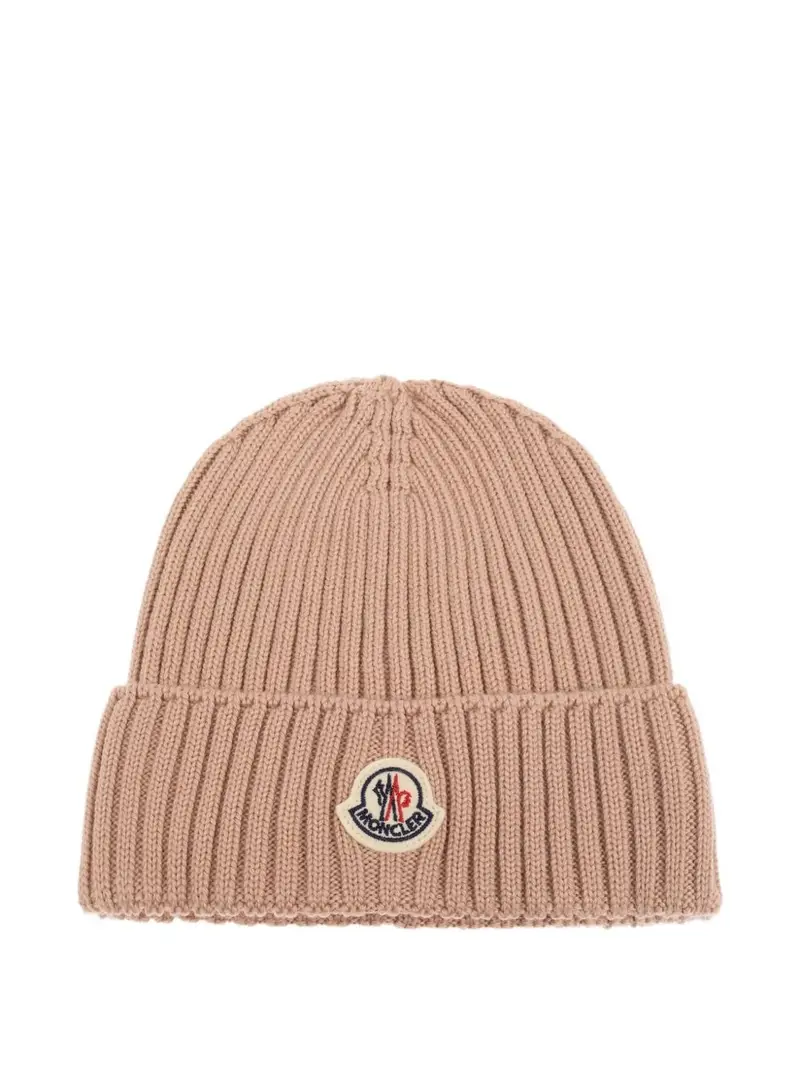 Cappello per bambina Moncler Enfant con logo
