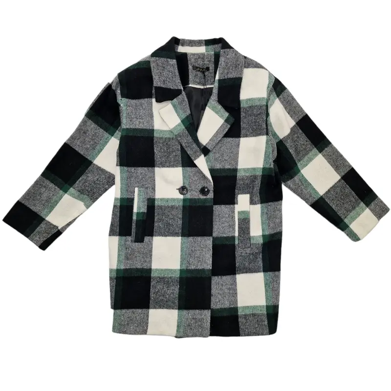 Cappotto bambina fantasia scozzese