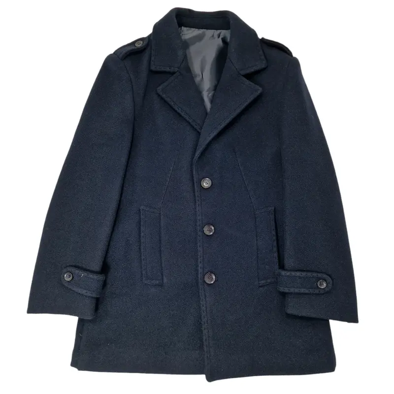 Cappotto bambino in panno BLU