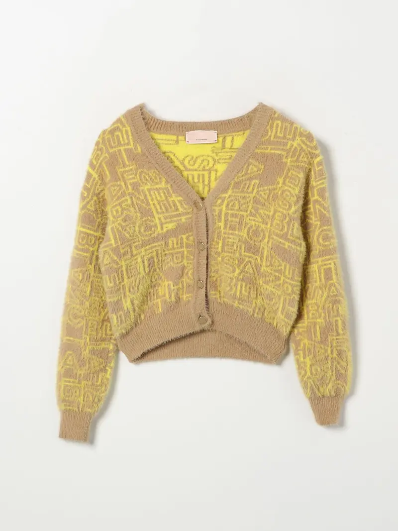CARDIGAN CAMEL/MIMOSA ELISABETTA FRANCHI