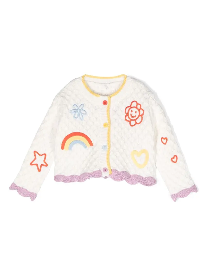 CARDIGAN CON RICAMO STELLA MCCARTNEY