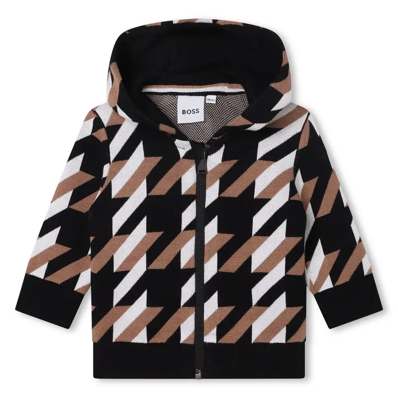 CARDIGAN CON ZIP HUGO BOSS