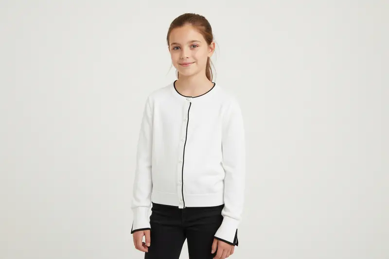 CARDIGAN LATTE NERO