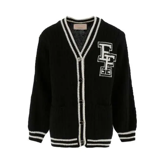 CARDIGAN NERO ELISABETTA FRANCHI