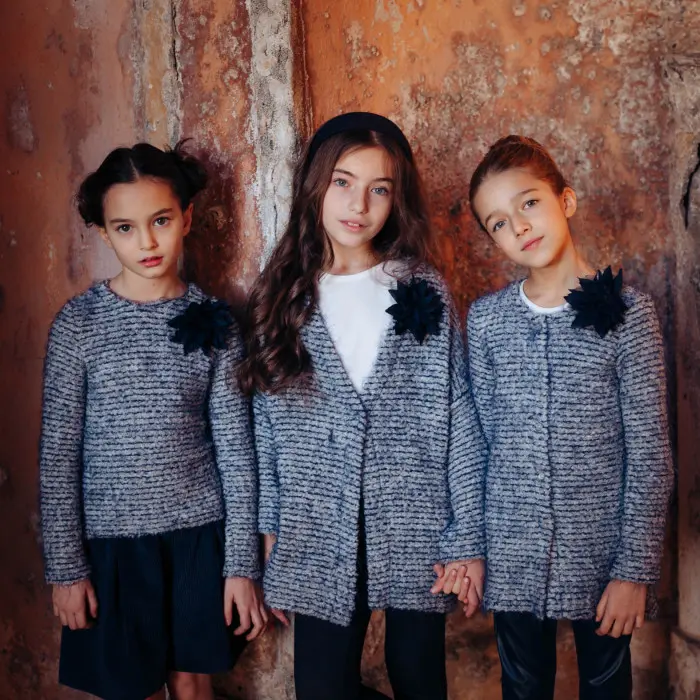 CARDIGAN OVERSIZE BOUCLE'