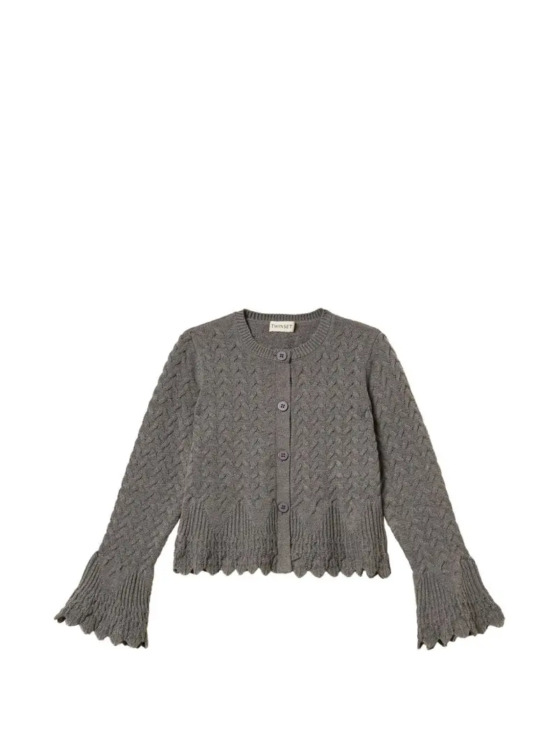 Cardigan per bambina Twinset Kids in maglia
