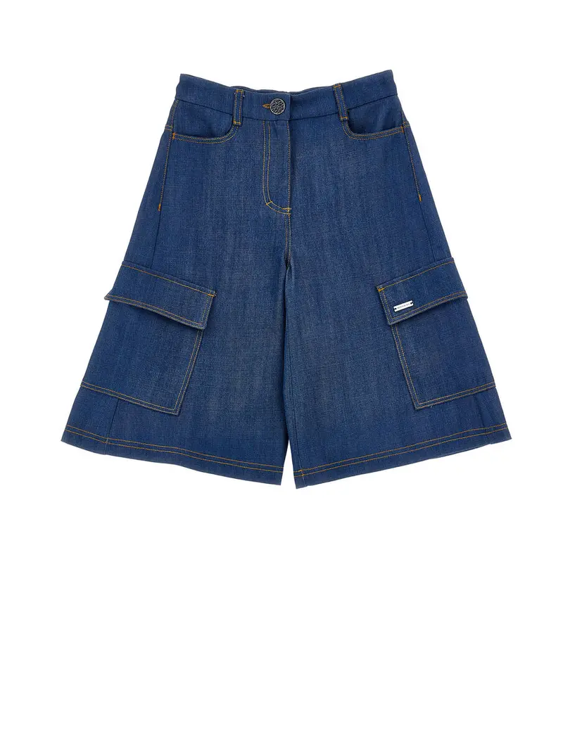 Cargo denim Monnalisa