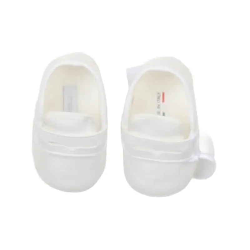 Carlo Pignatelli Scarpine bianche neonato