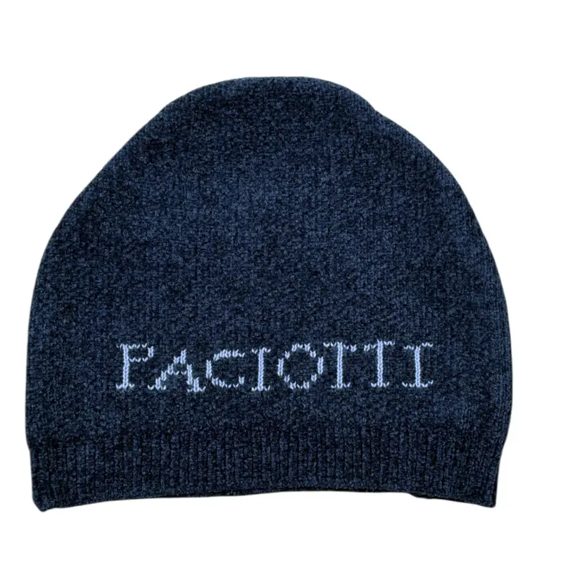 Cesare Paciotti Cappello tinta unita con Stampa Blu per Bambino