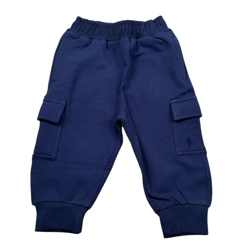 Cesare Paciotti Pantalone Tuta tinta unita Blu per Neonato