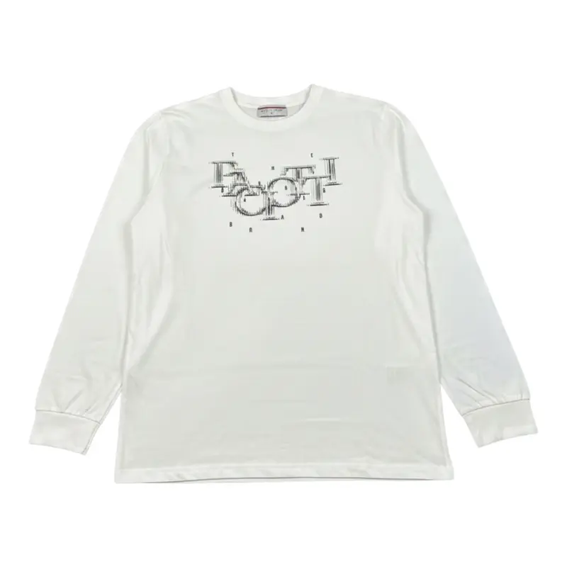 Cesare Paciotti Shirt Girocollo tinta unita con Stampe Bianco per Bambino