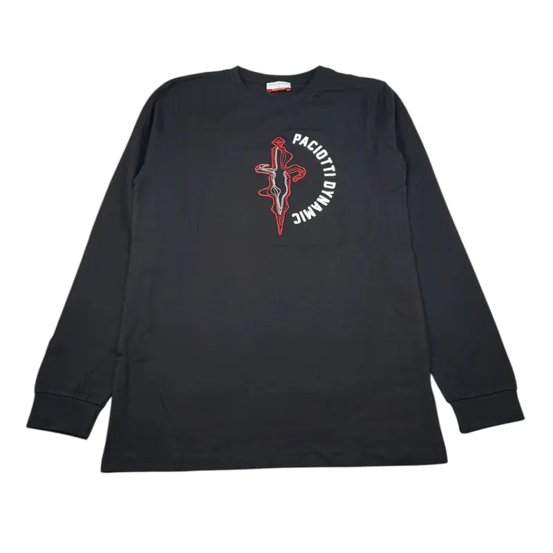 Cesare Paciotti Shirt tinta unita con Stampa Nero per Bambino