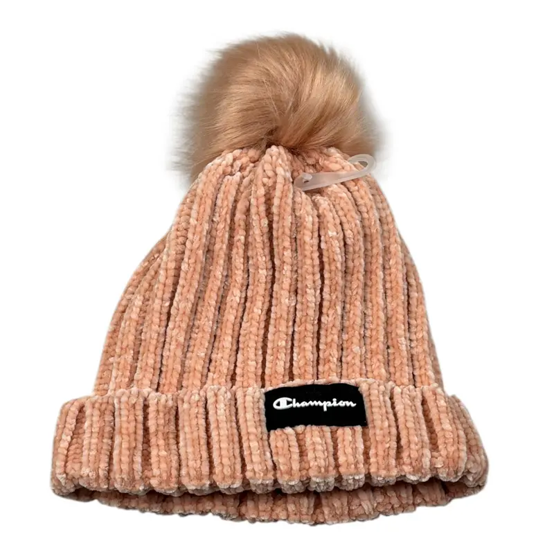 Champion Cappello tinta unita Pesca per Bambina