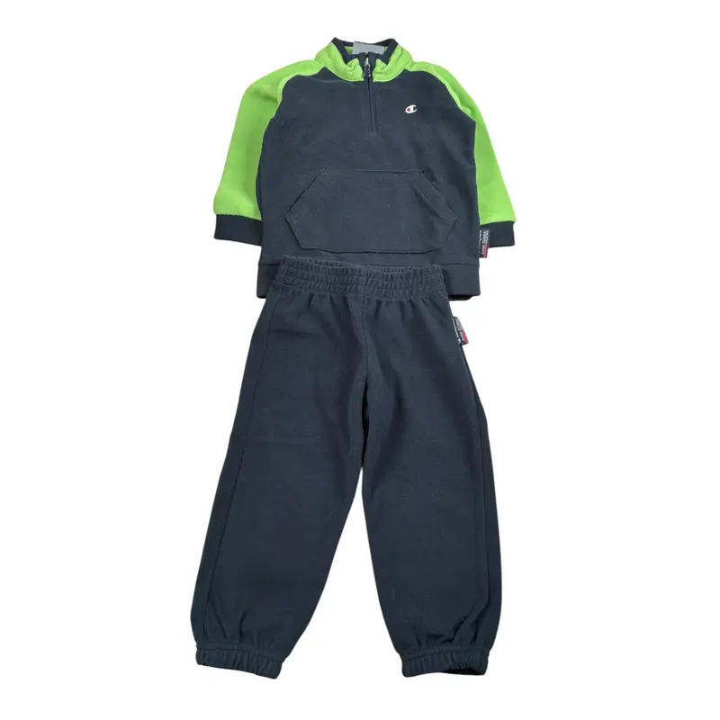 Champion Completo 2Pz Maglia-Pantalone Blu per Neonato