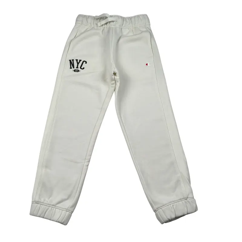 Champion Pantalone Tuta tinta unita Panna per Bambino