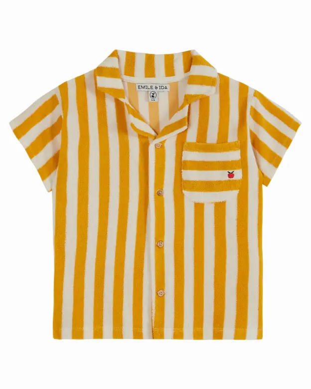 CHEMISE EPONGE RAYEE