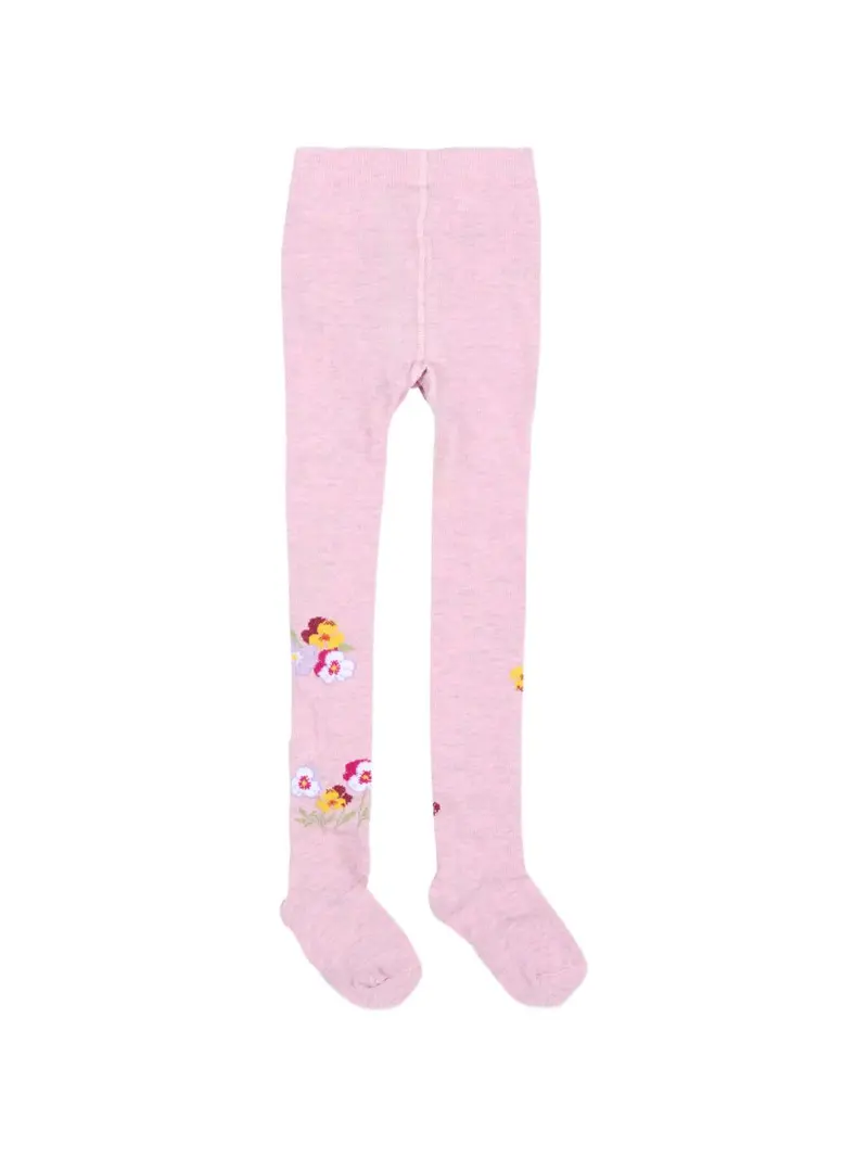 Collant per bambina Monnalisa a fiori