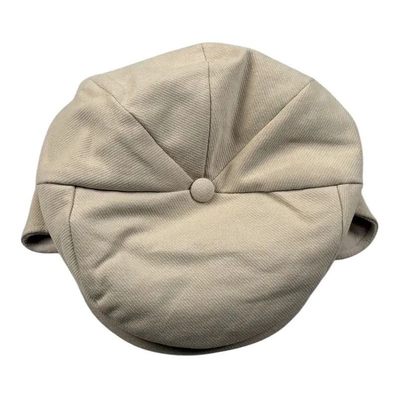 Colori Chiari Cappello tinta unita Beige per Neonato