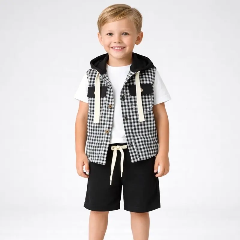 Completo 3 Pezzi Cotone Bimbo
