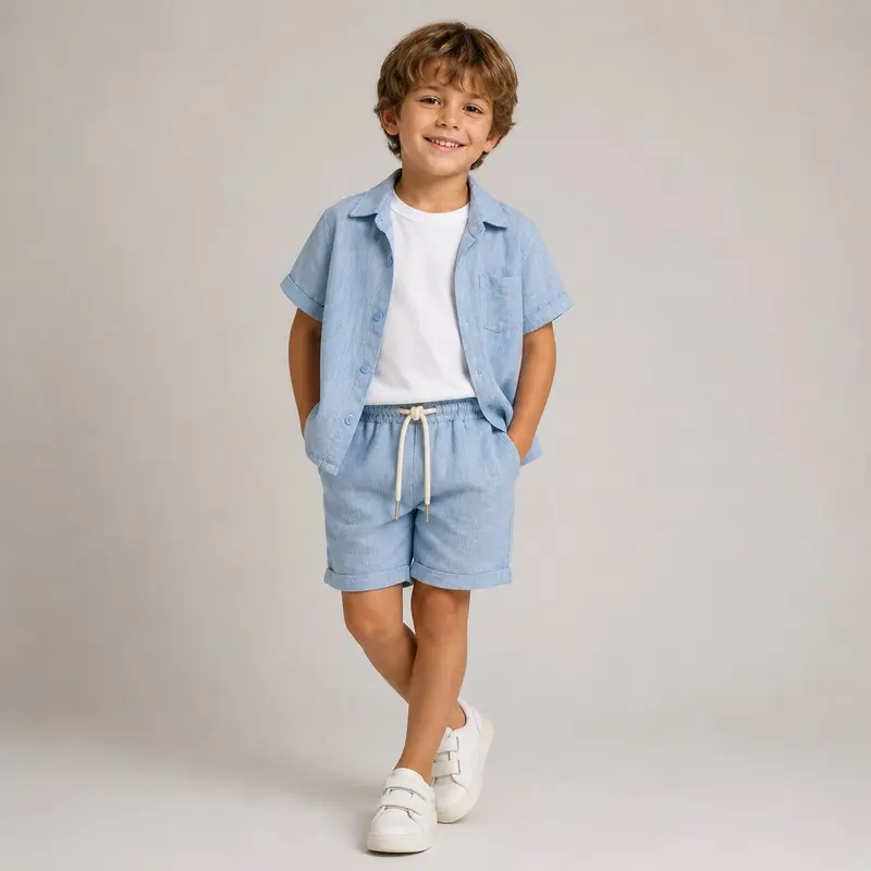 Completo 3 Pezzi Cotone Bimbo
