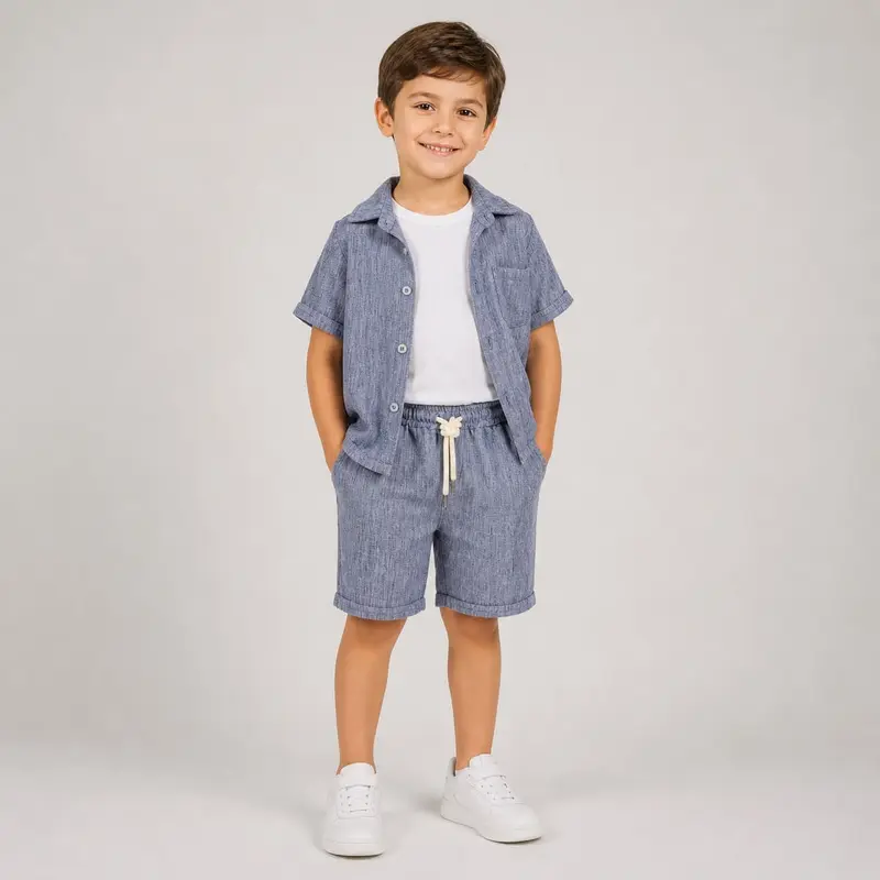 Completo 3 Pezzi Cotone Bimbo