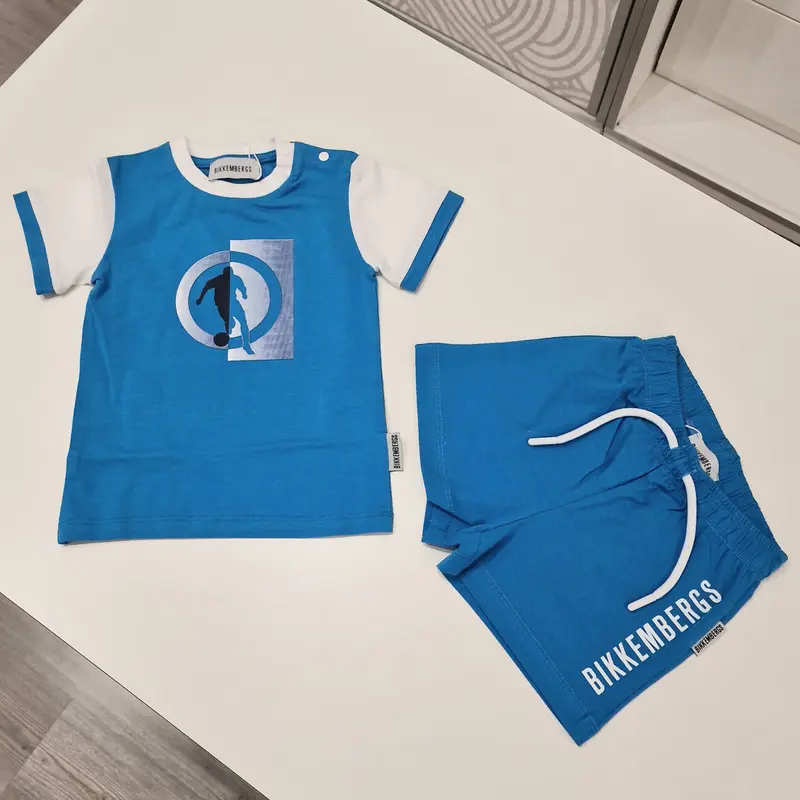 Completo bambino AZZURRO bikkembergs