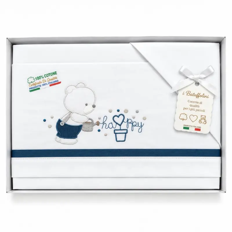 Completo Carrozzina Batuffolini 100% Cotone