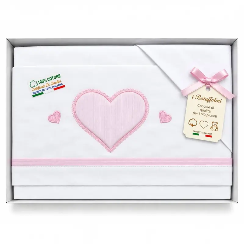 Completo Carrozzina Batuffolini 100% Cotone
