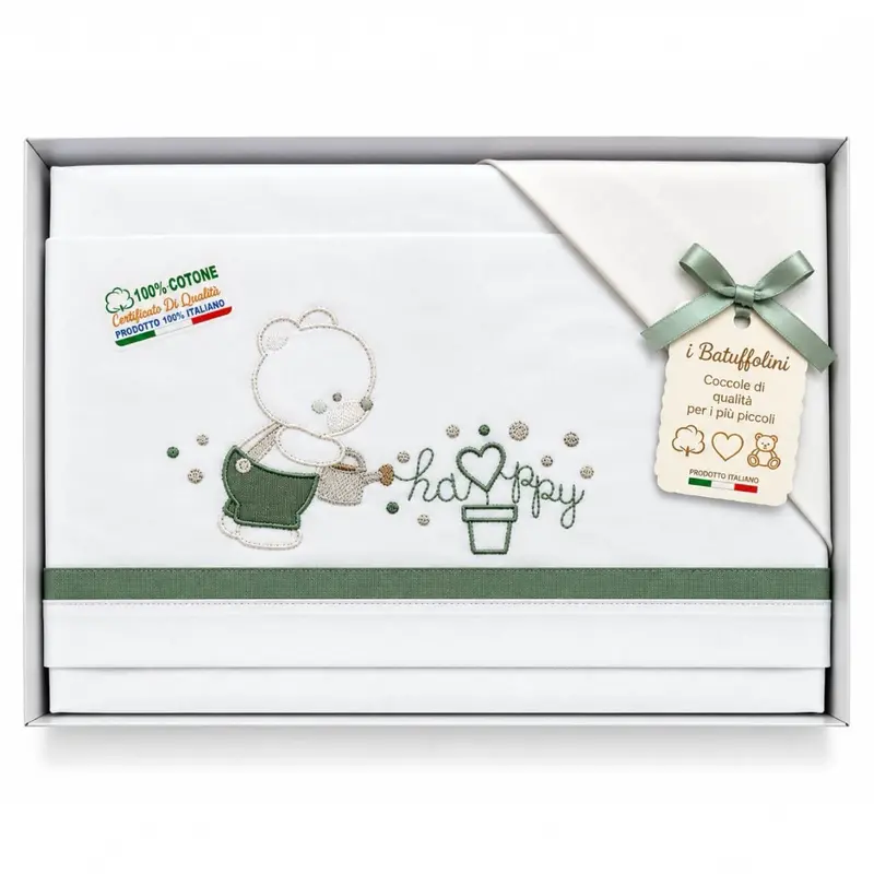 Completo Carrozzina Batuffolini 100% Cotone