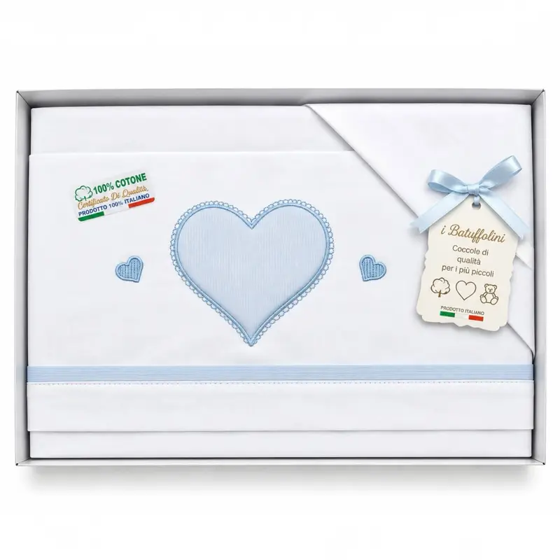 Completo Carrozzina Batuffolini 100% Cotone