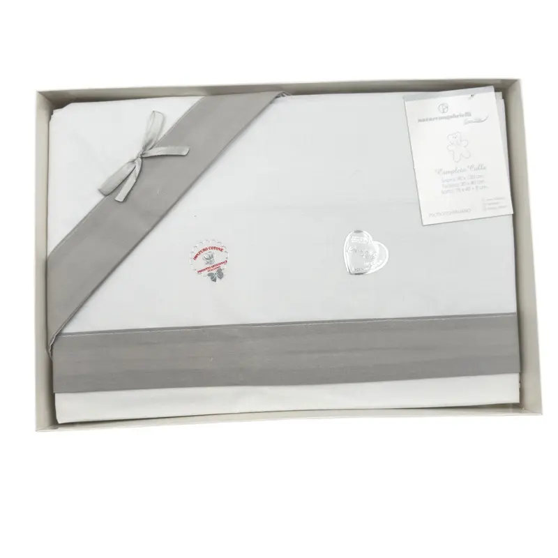 Completo Carrozzina Per stampe e ricami 100% Cotone