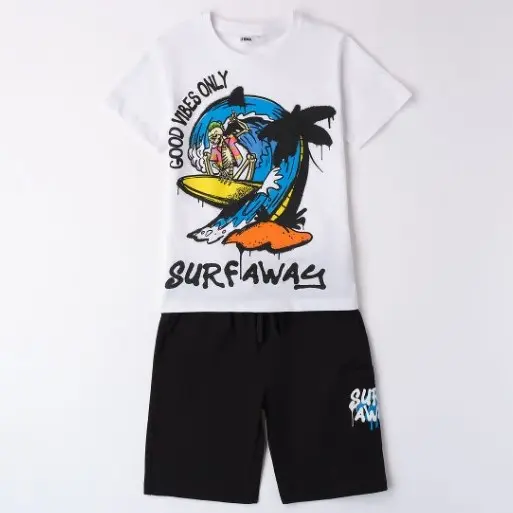 Completo con stampa surf
