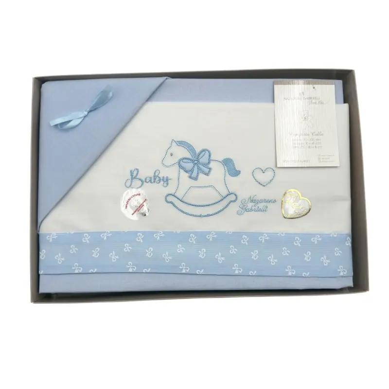 Completo Culla/Lettino 100% Cotone