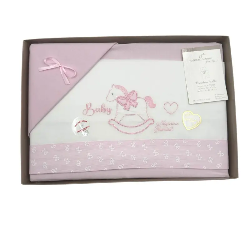 Completo Culla/Lettino 100% Cotone