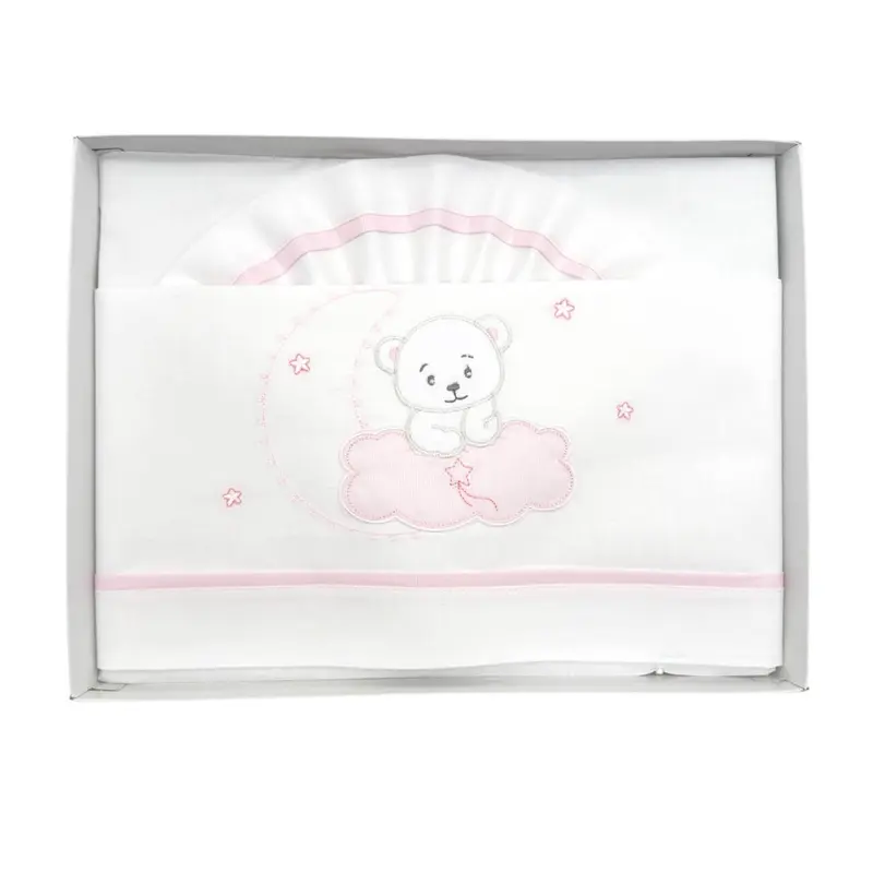 Completo Culla/Lettino 100% Cotone - Dolci Sogni