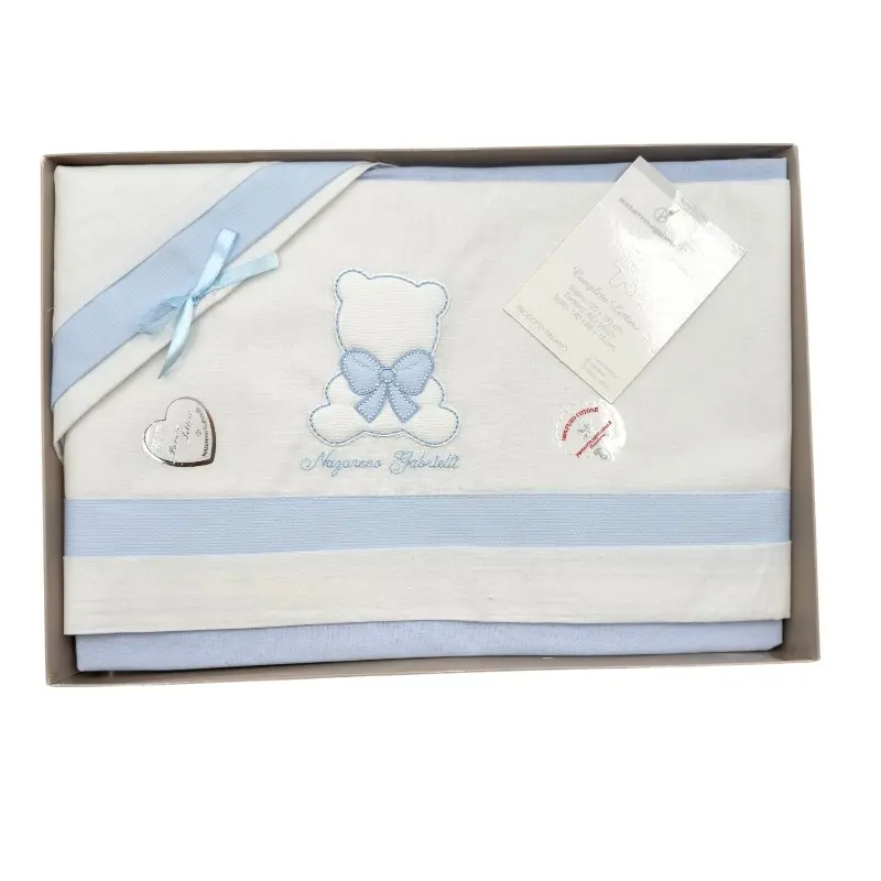 Completo Culla/Lettino Orsetto 100% Cotone