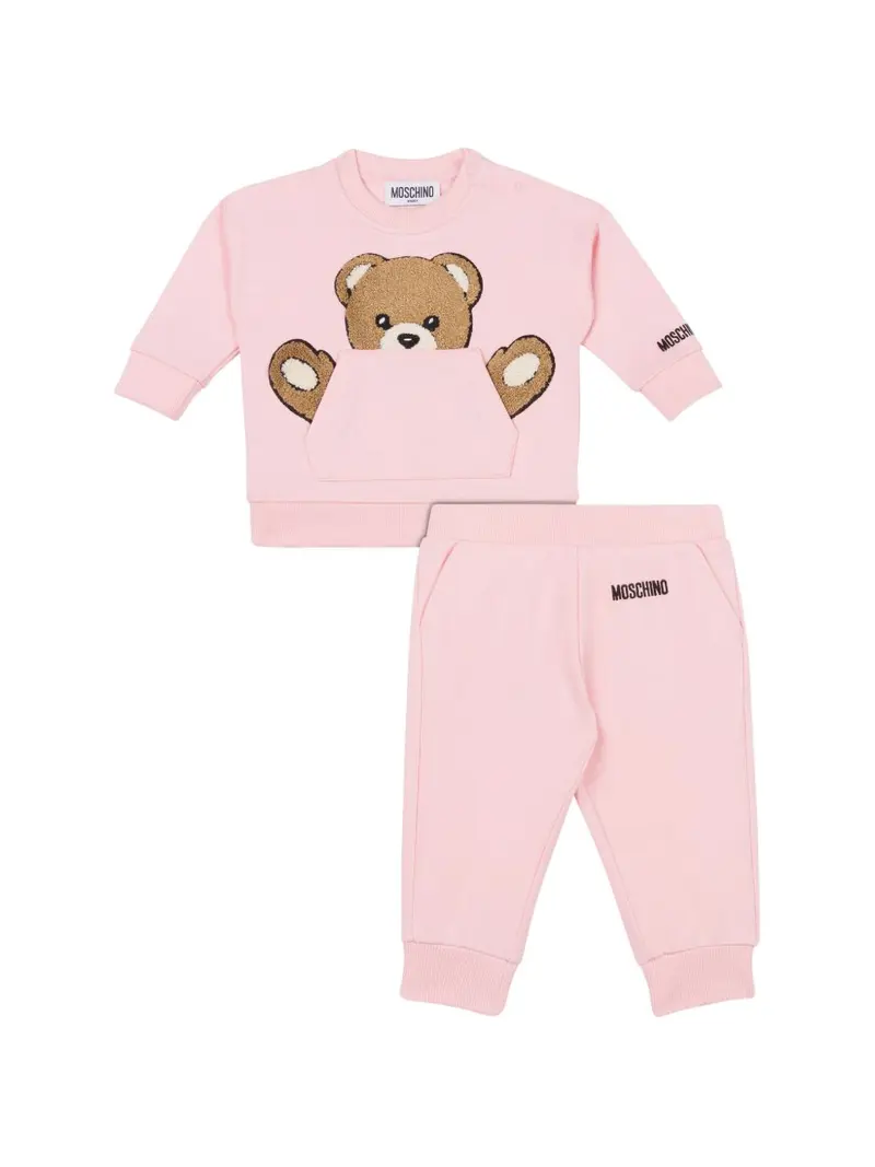 Completo per neonata Moschino Kids tuta