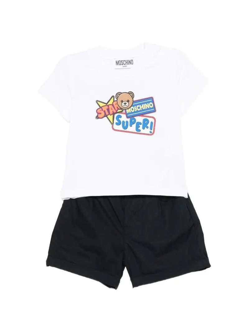 Completo per neonato Moschino Kids corto