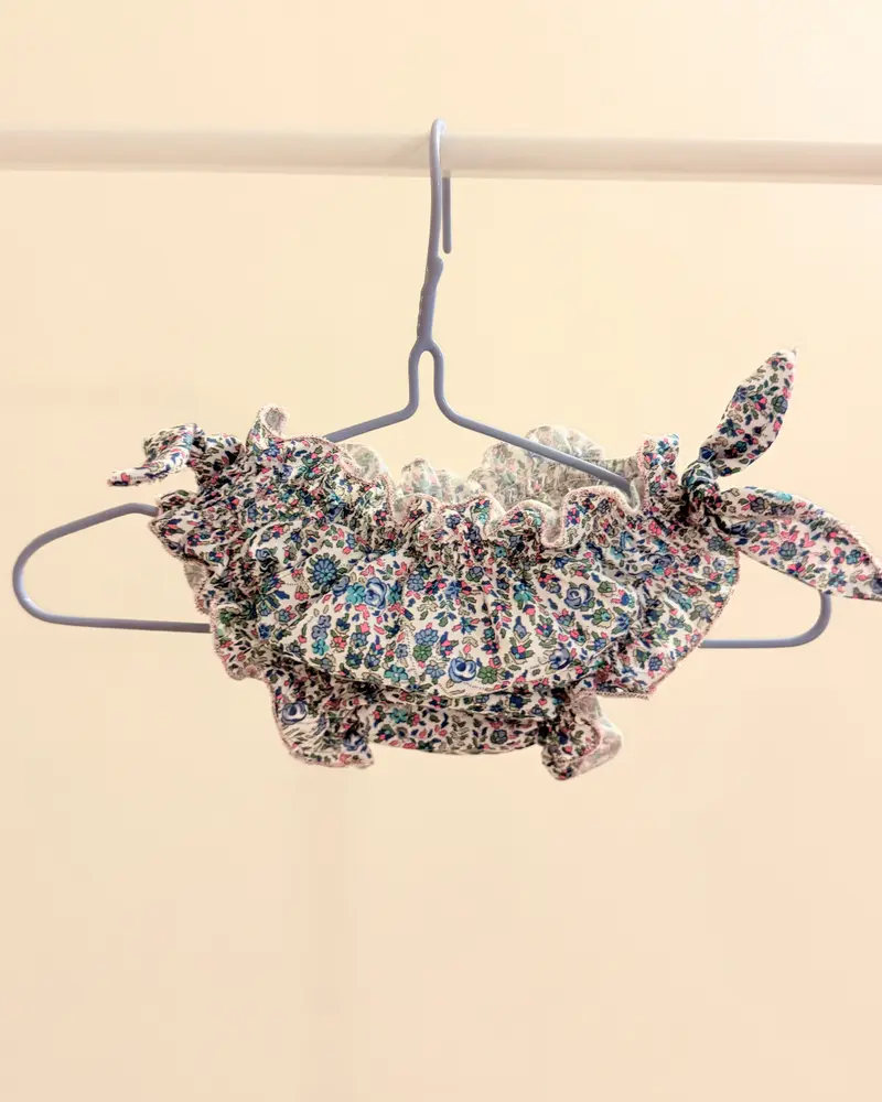 Costume Arriccio Fiori blu